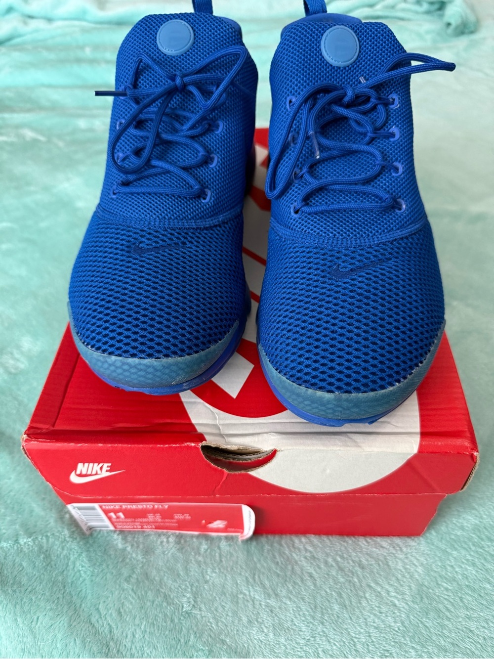 Rare Nike Presto Fly "Game Royal" sneakers in men’s size 11